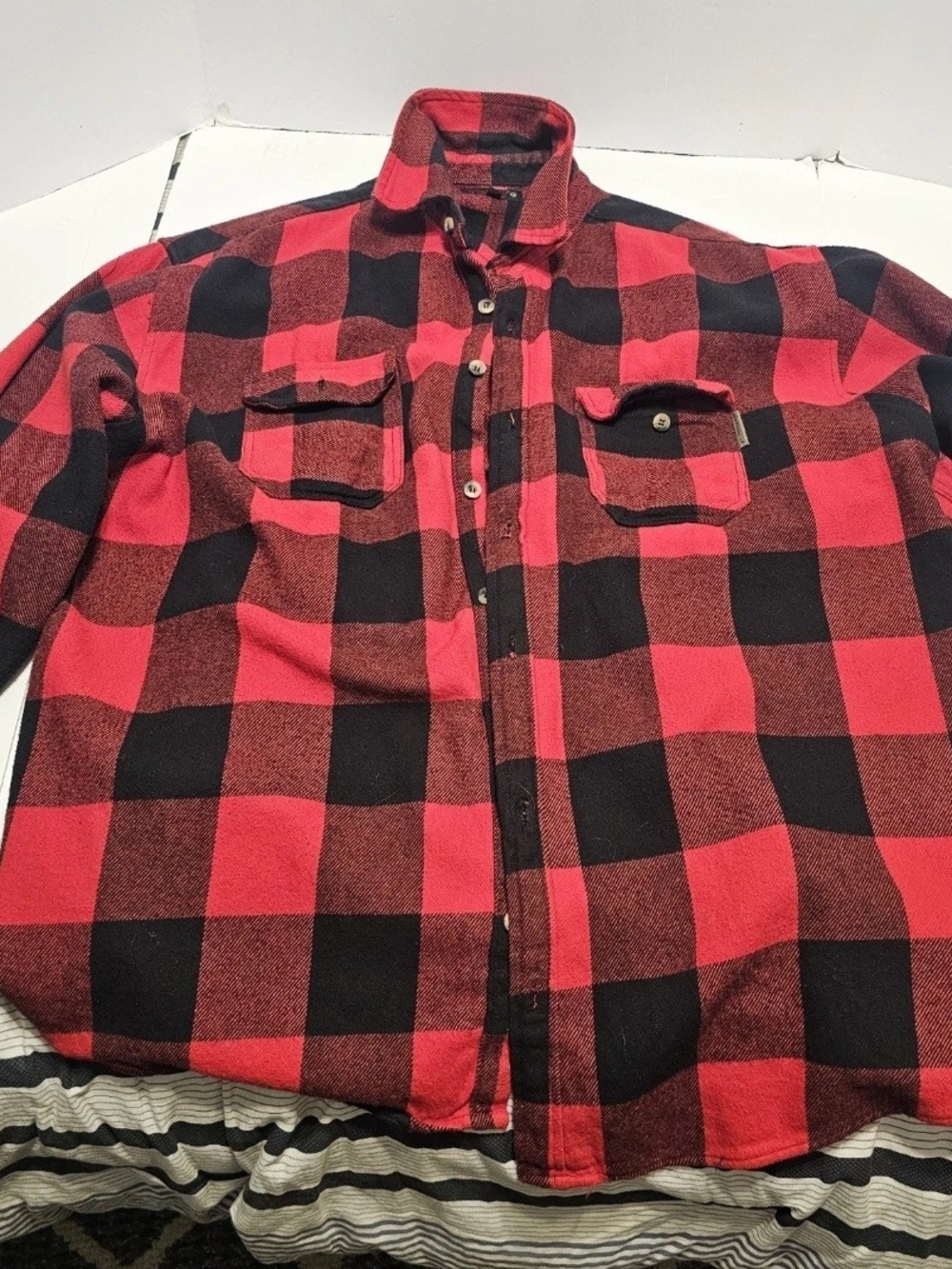 Wolverine Red and Black Plaid Shirt